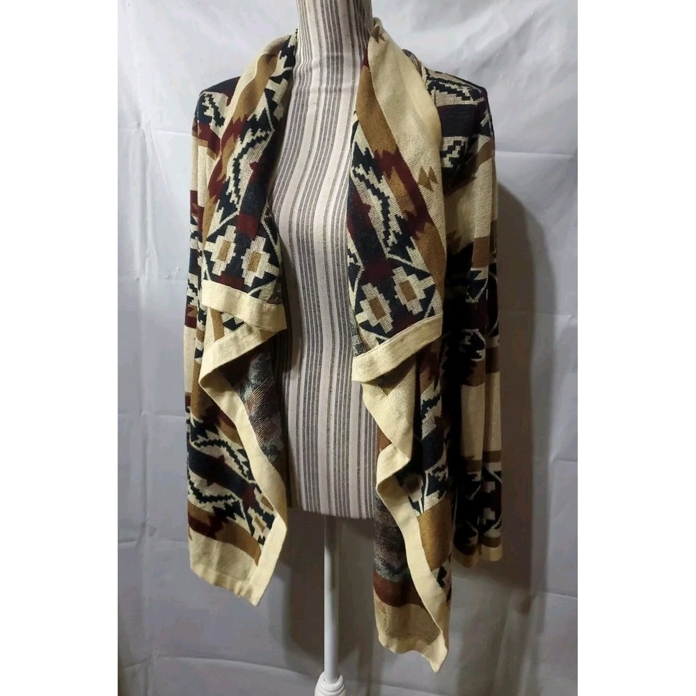 Dainty Hooligan Aztec Open Cardigan Sz Small EUC